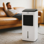 Ventilateur puissant avec télécommande, parfait pour grandes pièces. Digitronics