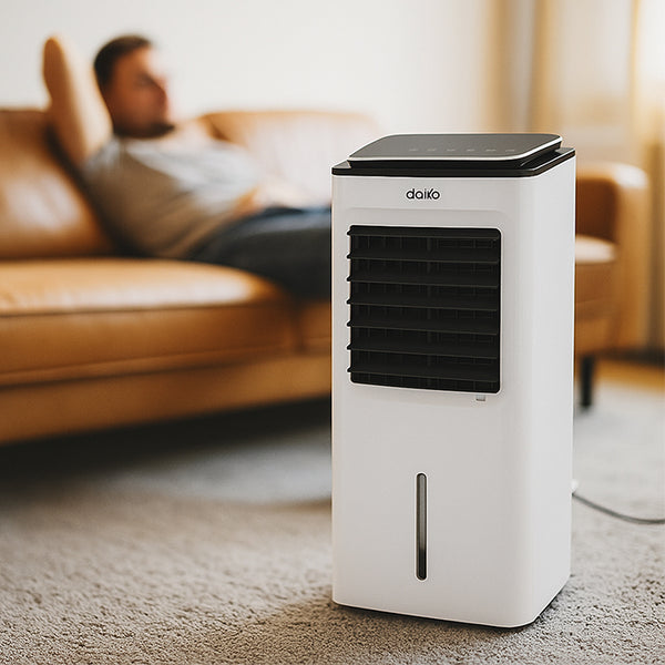 Ventilateur puissant avec télécommande, parfait pour grandes pièces. Digitronics