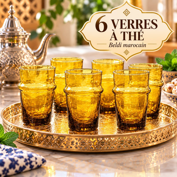 6 VERRE A THE MONALIZA