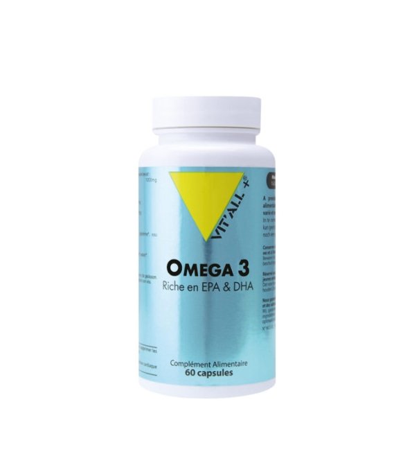 VITALL PLUS OMEGA3 1000MG 60 CAPSULES