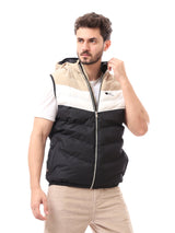 Veste d’hiver homme sans manches, dotée d’une fermeture zippée sur le devant – VST24WWCP28538TM1