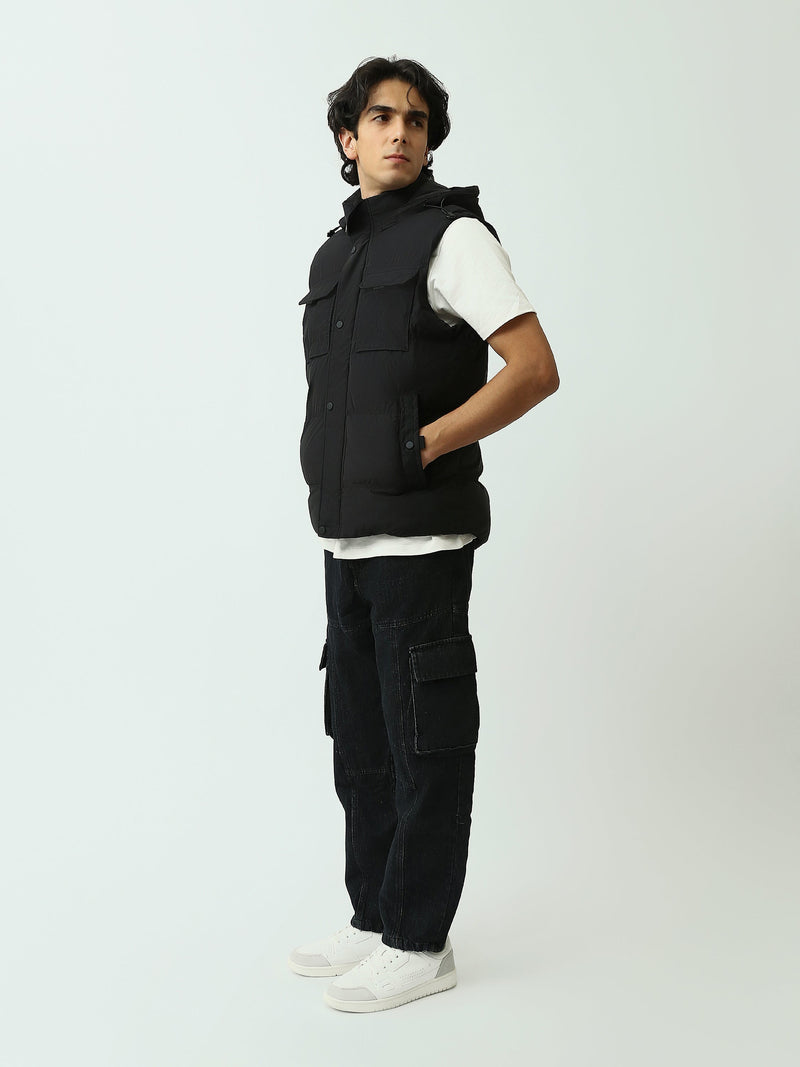 Veste Sans Manches Homme avec Capuche - Confort et Praticité - VST25WWBP28542TM1