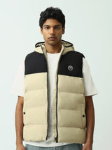 Veste Sans Manches Homme Matelassée à Capuche Coupe Confort - VST26WWCP28543TM1