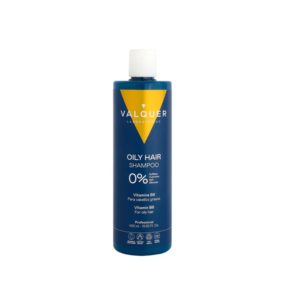 Valquer Oily Hair Shampoing Regulateur de Graisses 400ml