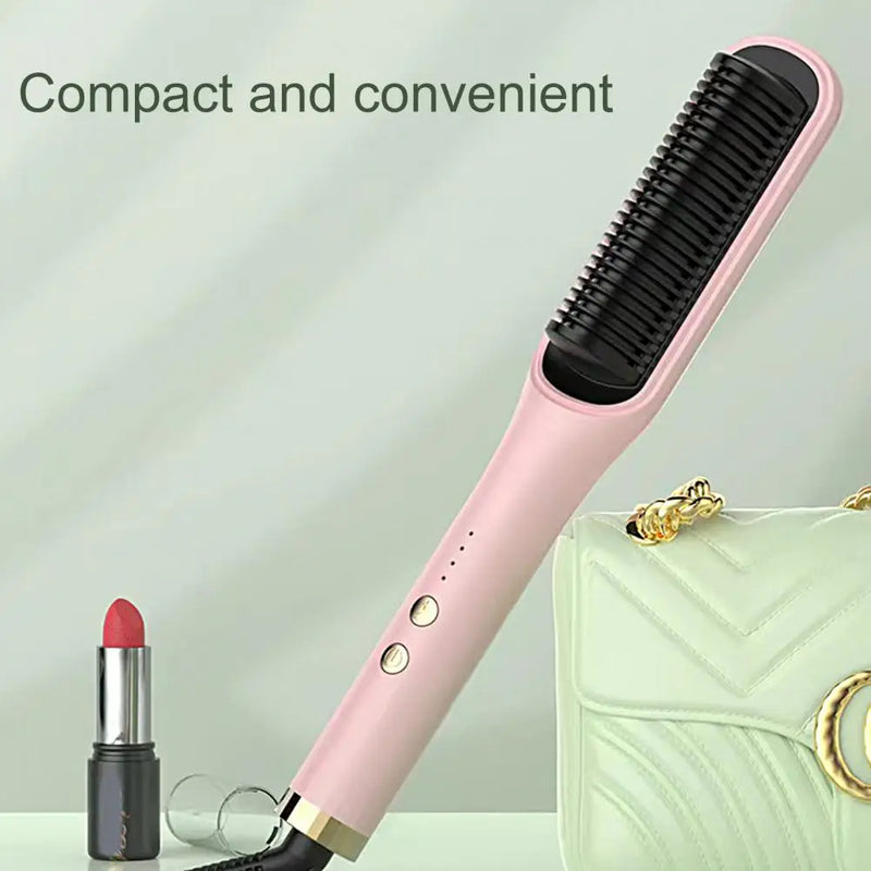 Brosse Lissante Chauffante en Céramique – Lissage Rapide