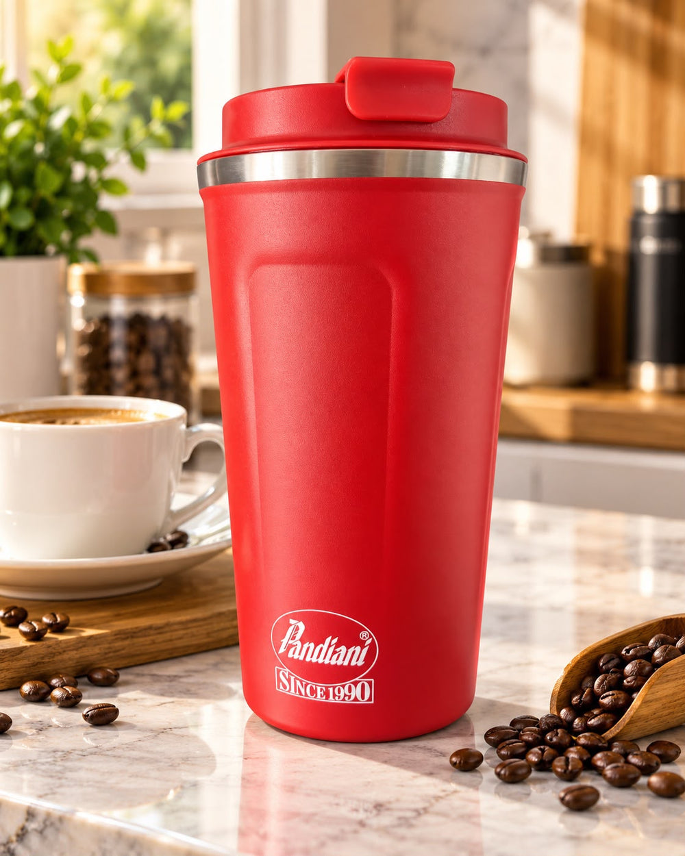 BROC INOX 304 450ML JOEY/MUG ROUGE