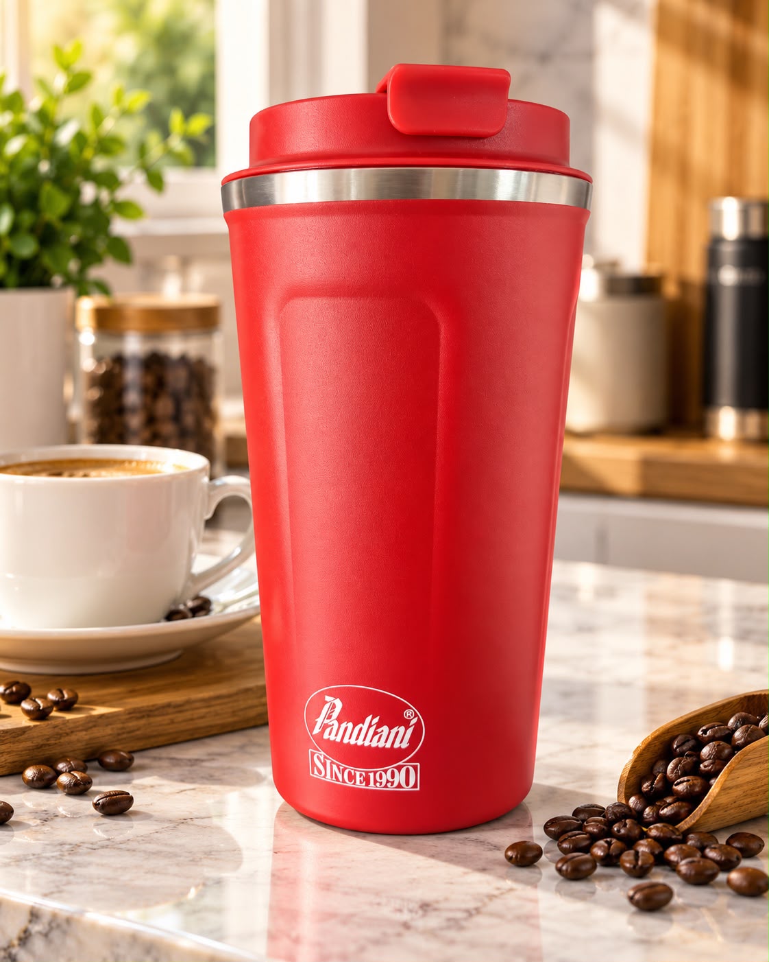 BROC INOX 304 450ML JOEY/MUG ROUGE