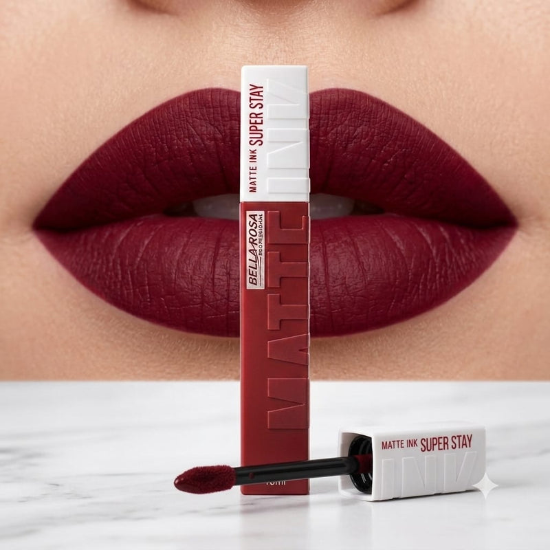  Rouge à Lèvres Mat Royal Liquide Longue Tenue waterproof +16H
