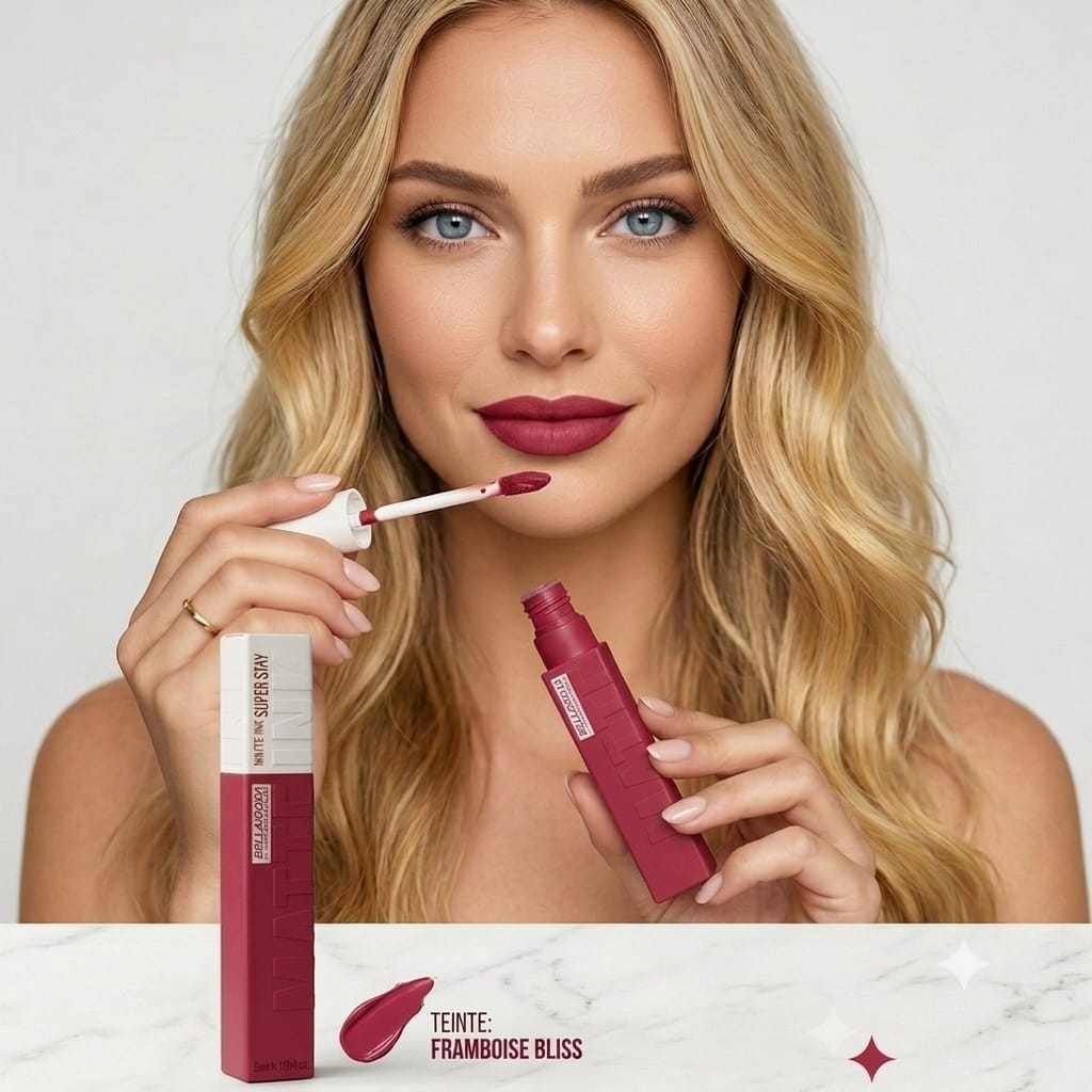  Rouge à Lèvres Mat Royal Liquide Longue Tenue waterproof +16H