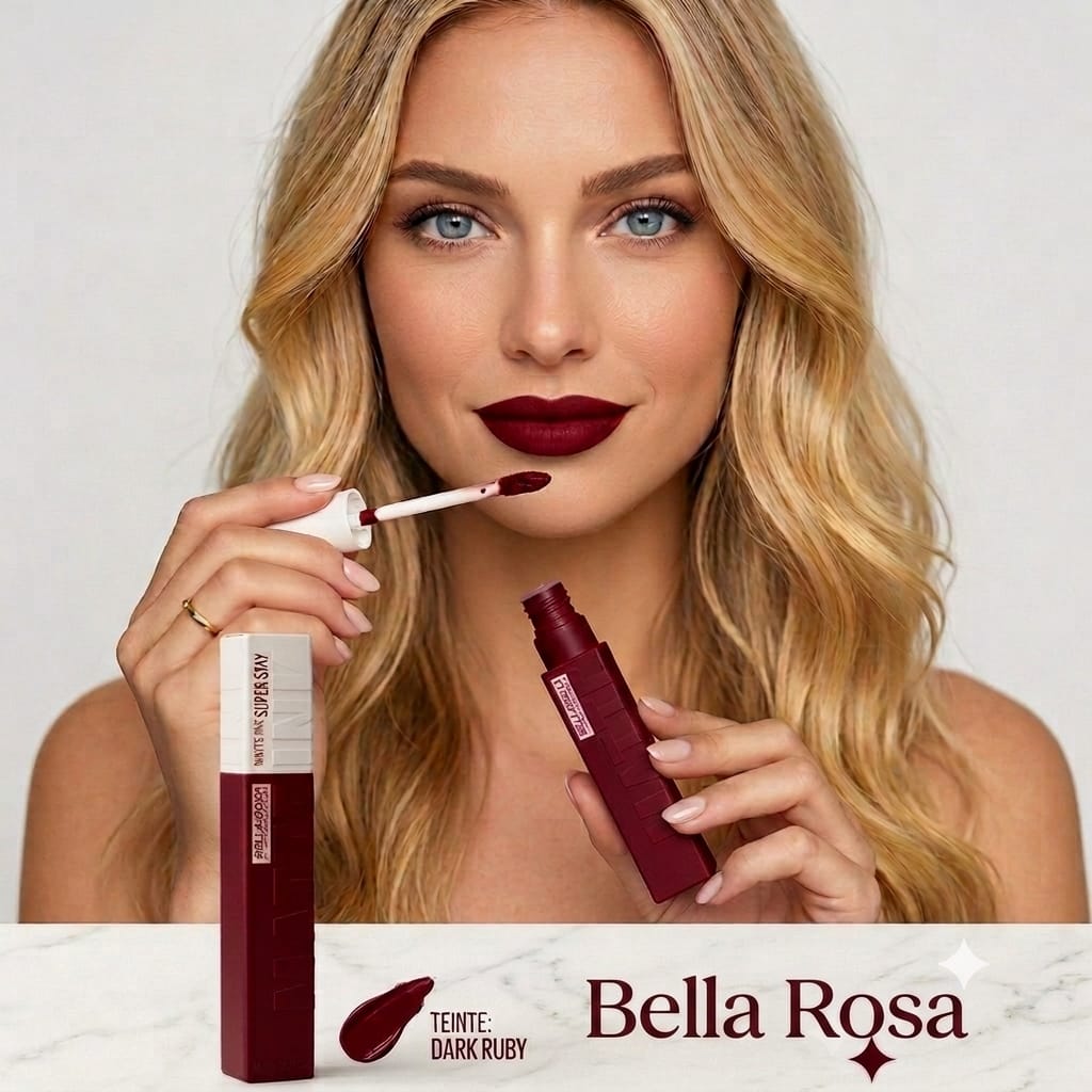  Rouge à Lèvres Mat Royal Liquide Longue Tenue waterproof +16H