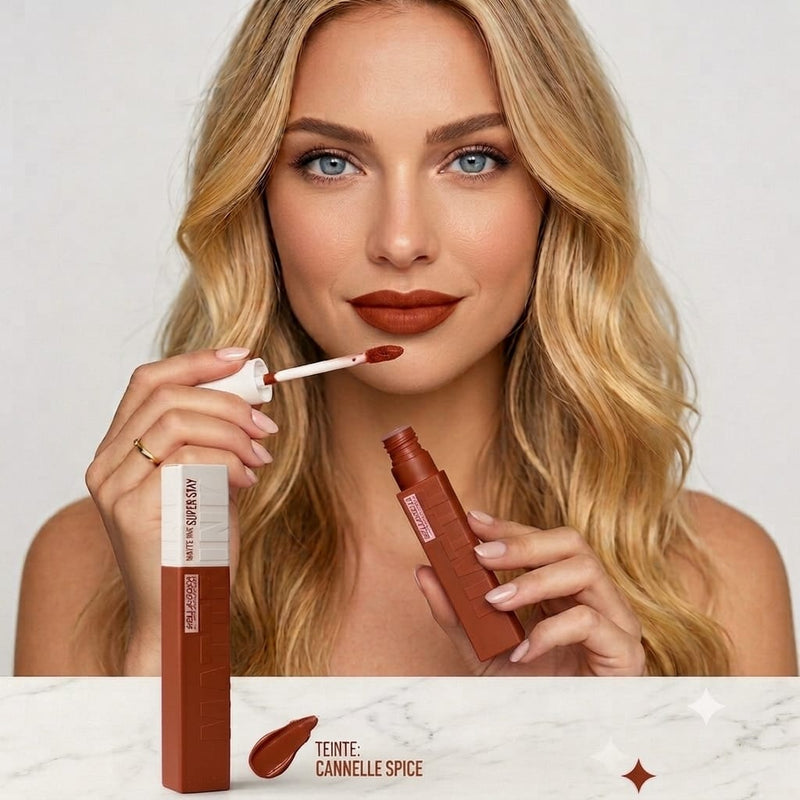  Rouge à Lèvres Mat Royal Liquide Longue Tenue waterproof +16H
