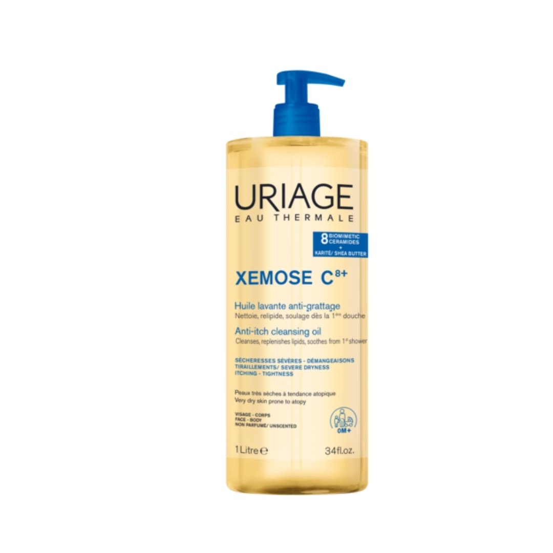 URIAGE XÉMOSE C8+ - Huile Lavante Apaisante 1L