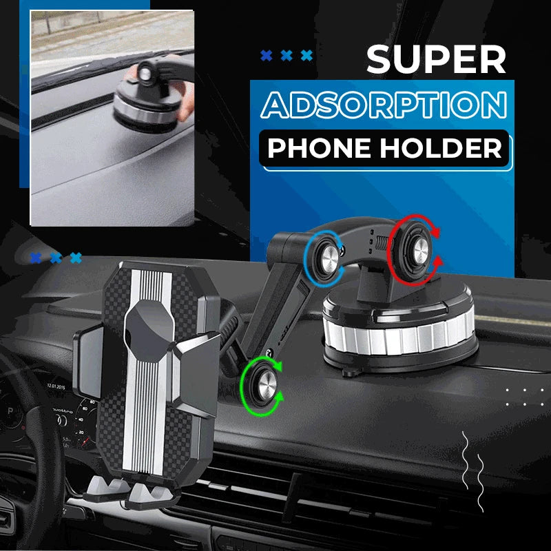 Support Téléphone Voiture à Ventouse 360° – Fixation Tableau de Bord et Pare-Brise