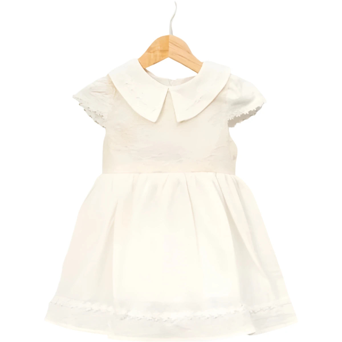 Robe Fille Élégante à Col Claudine