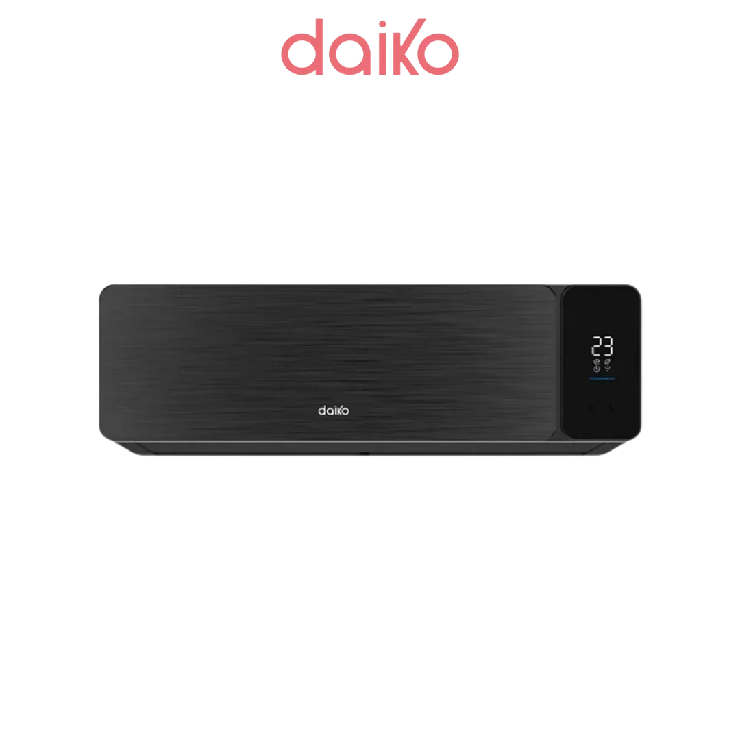 Daiko Climatiseur 9000 BTU –Froid Et Chaud–Noir– AC09QSL410BK - Justyol