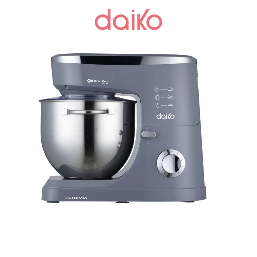 Daiko Robot Pâtissier –9L –1200W –Bol Inox-RP9665DK