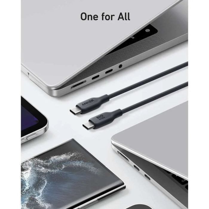أنكر كابل USB-C إلى USB-C للشحن السريع الفائق 140 واط – 0.9 متر
