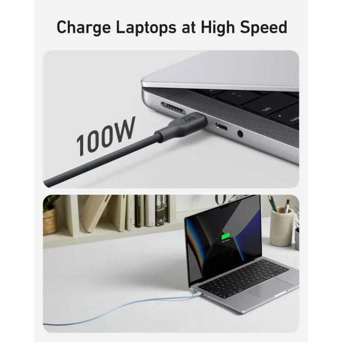 أنكر كابل USB-C إلى USB-C للشحن السريع الفائق 140 واط – 0.9 متر