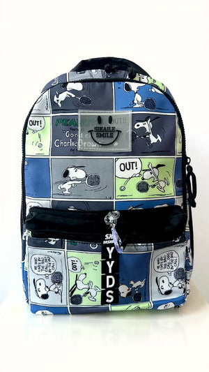 Sac à dos scolaire multifonction avec motifs Snoopy Pour Elle