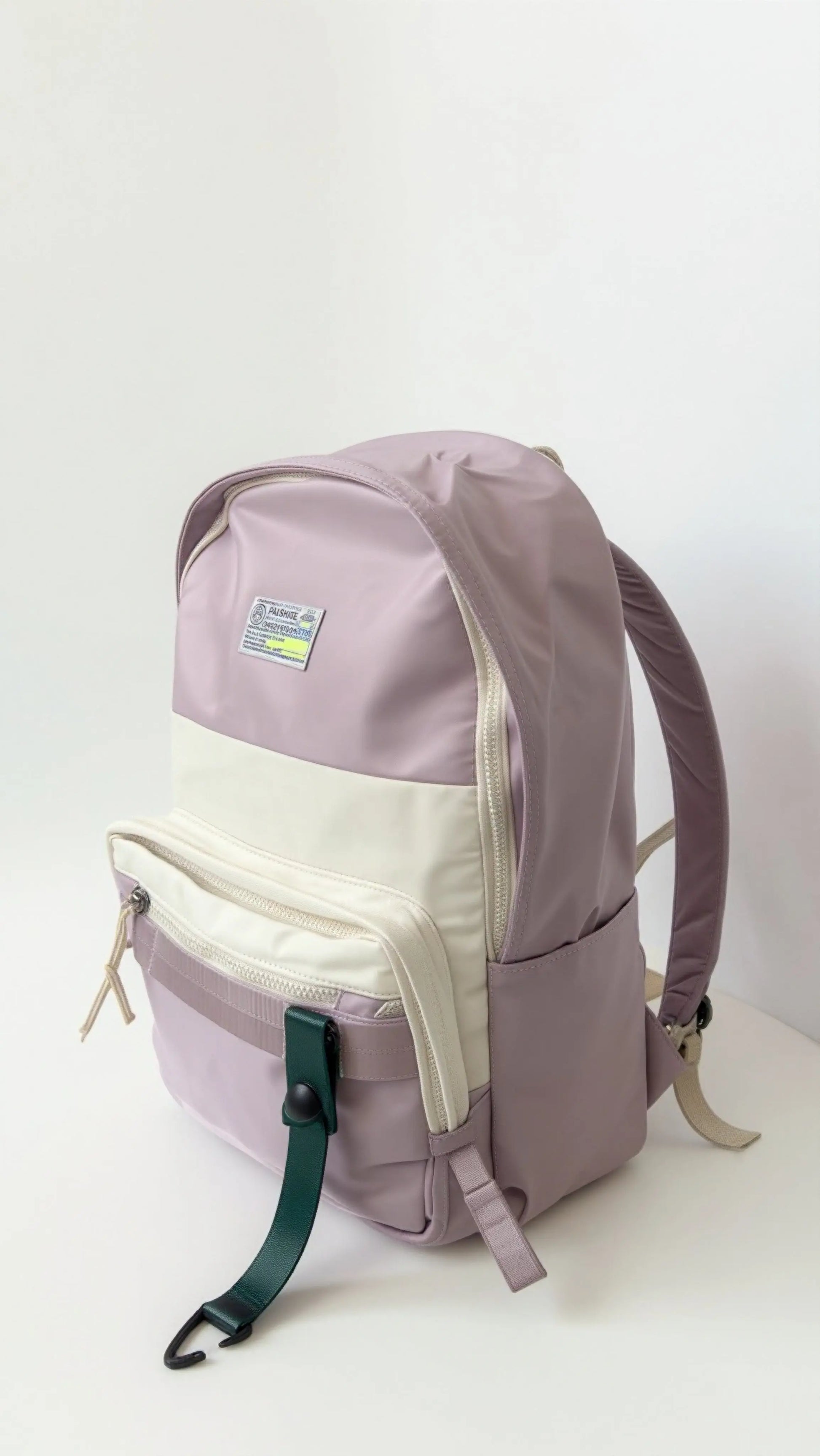 Sac à dos scolaire simple aux couleurs combinées, usage polyvalent Pour Elle