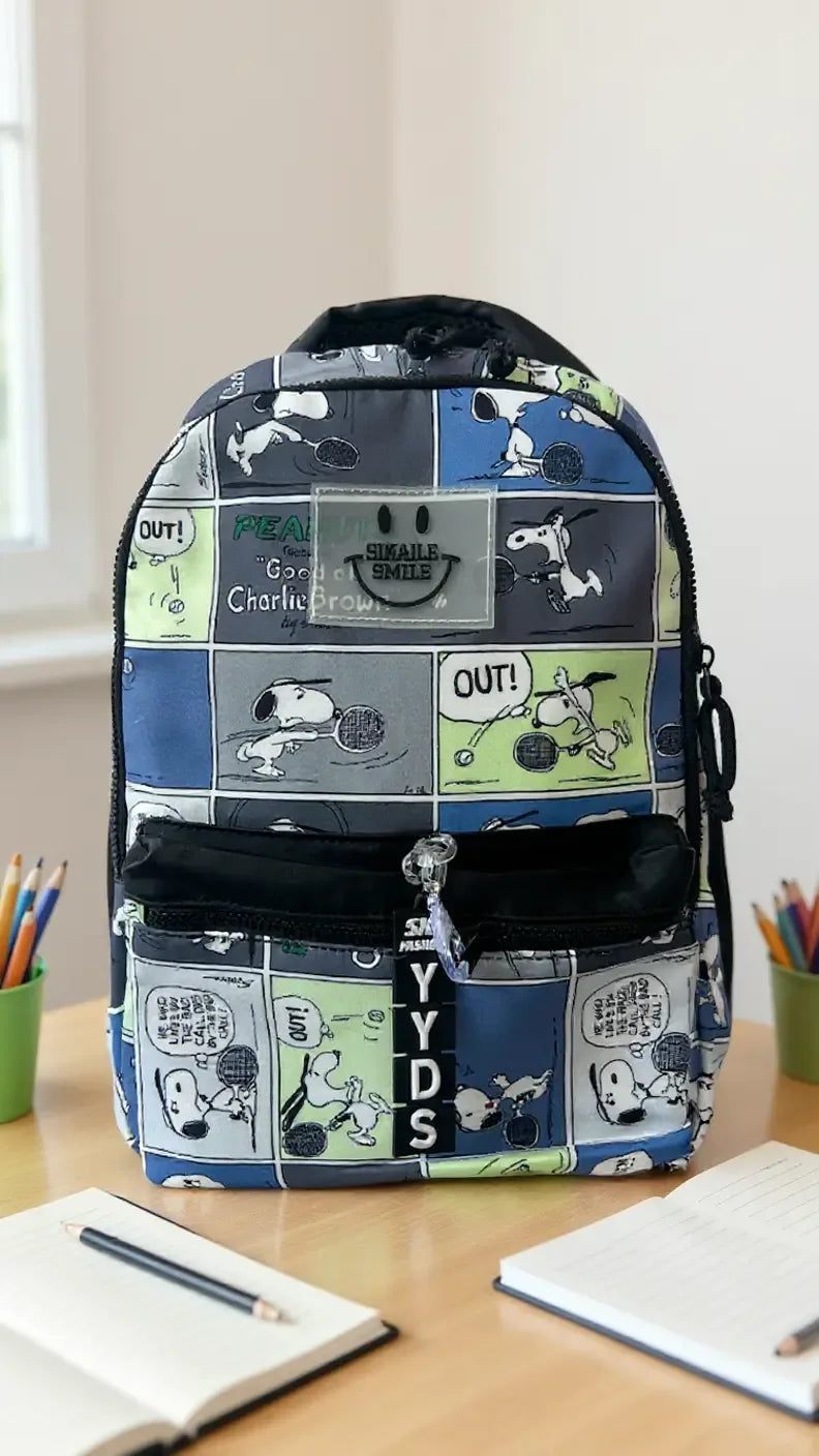 Sac scolaire multifonction – Design Snoopy irrésistible !