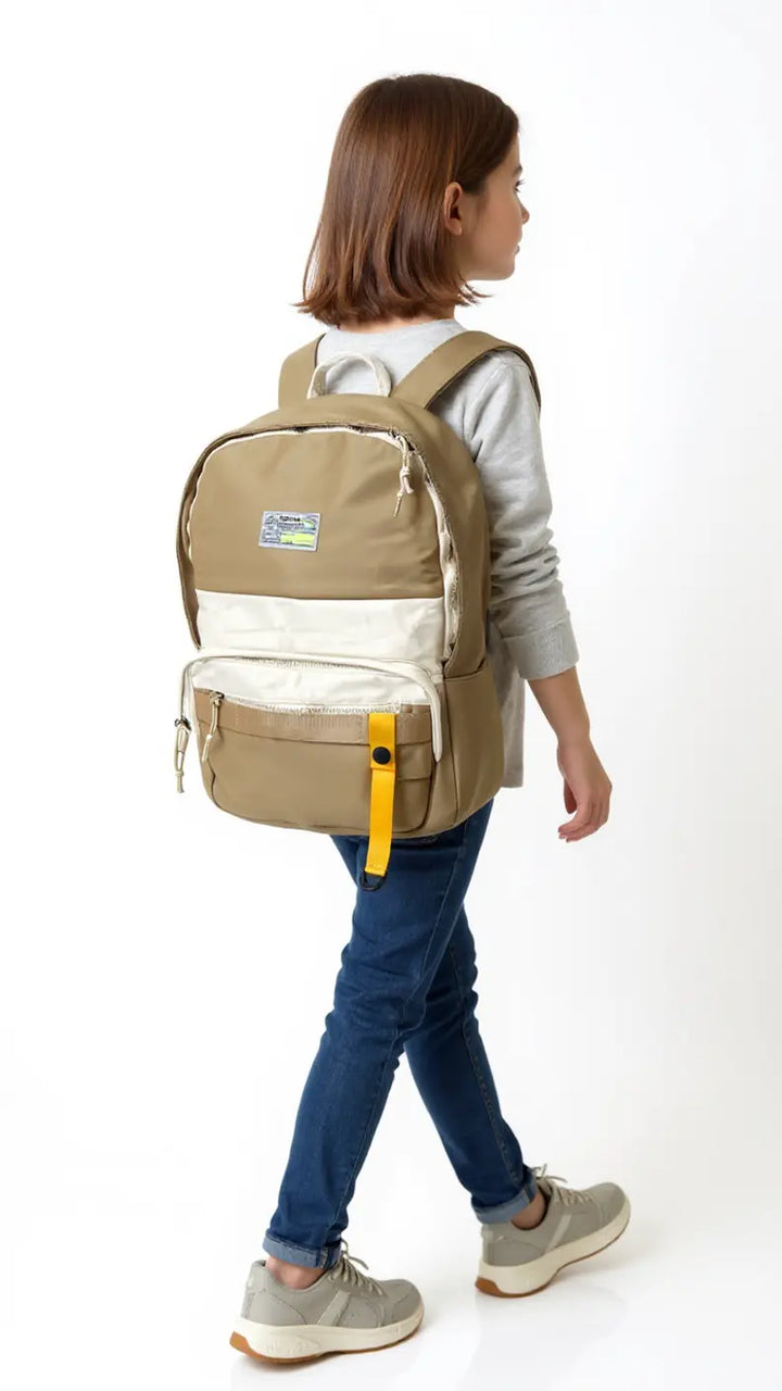 Sac scolaire multifonction – Couleurs douces & design épuré !