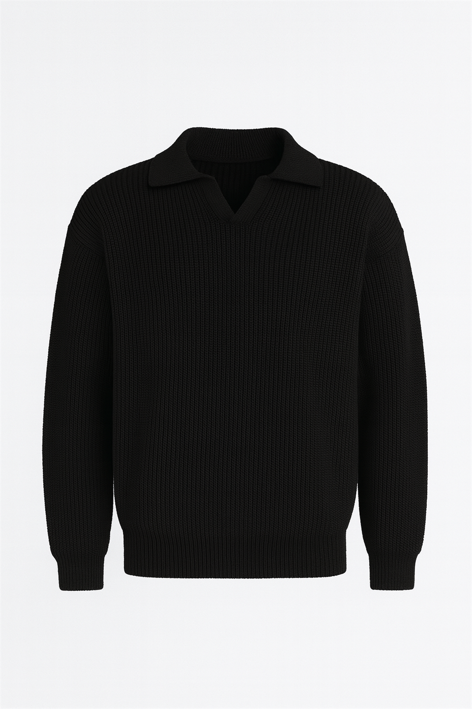 Pull Homme Joris Polo en Maille Selanik Oversize