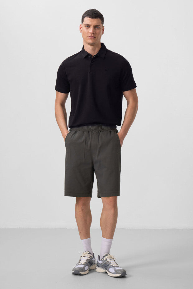 Short chino homme léger et extensible – coupe standard moderne - 81290