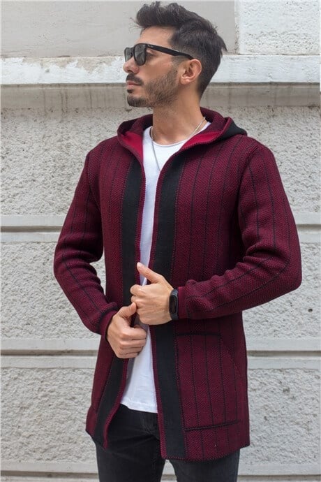 <tc>Cardigan poncho pour homme Archer.</tc>