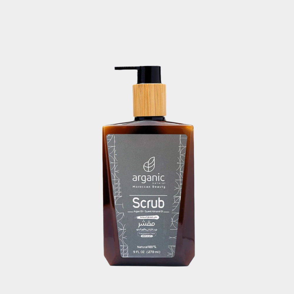 Gommage Zones Sensibles à l’Argan & à l’Amande Douce – Exfoliation Douce & Éclat