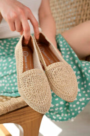 Ballerines Femme Tressées Artisanales – Confort Léger pour le Quotidien
