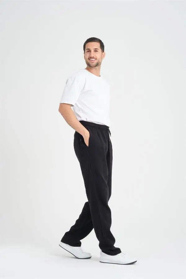 hafif ve rahat müslin baggy erkek pantolon - Justyol