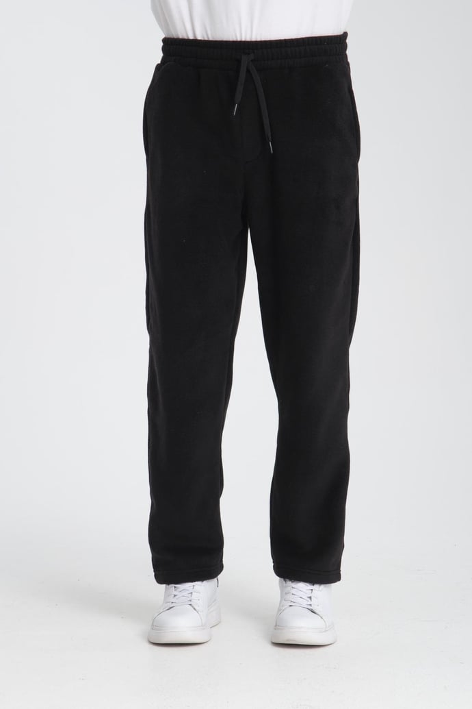 <tc>Pantalon Jogger en Tissu Polaire Coupe Baggy</tc>
