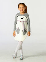 <tc>"Robe pour fille avec gants en forme d'ours"</tc>