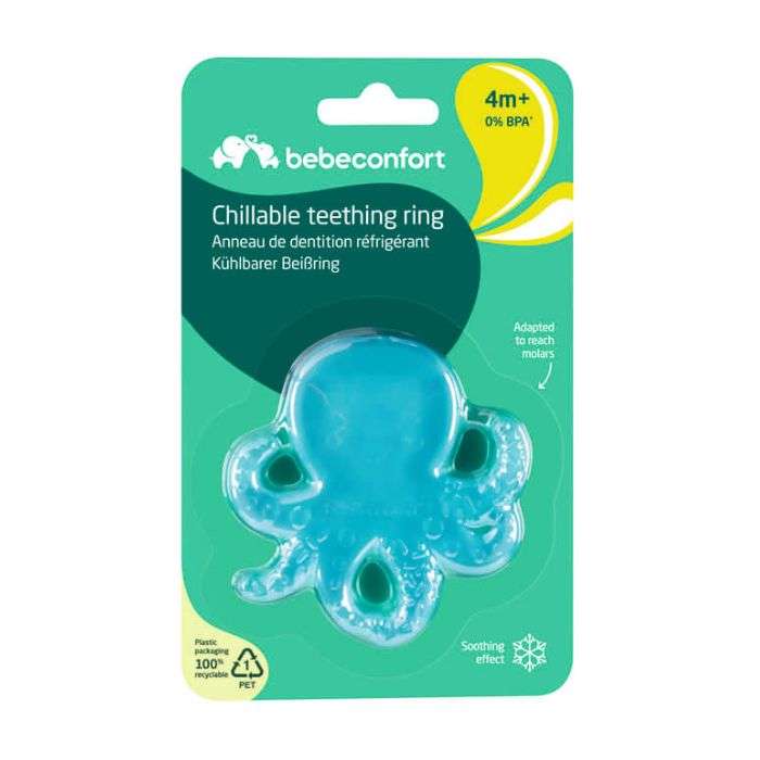 BB CONF ANNEAU DE DENTITION OCTOPUS 4M+ BLEU 7096