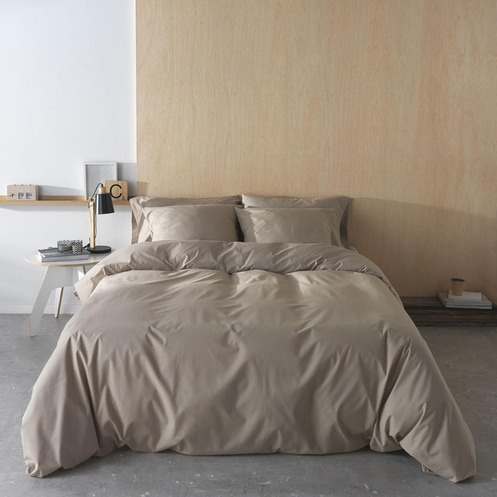 Housse de couette + 2 taies d'oreiller 100% coton Maison good and well