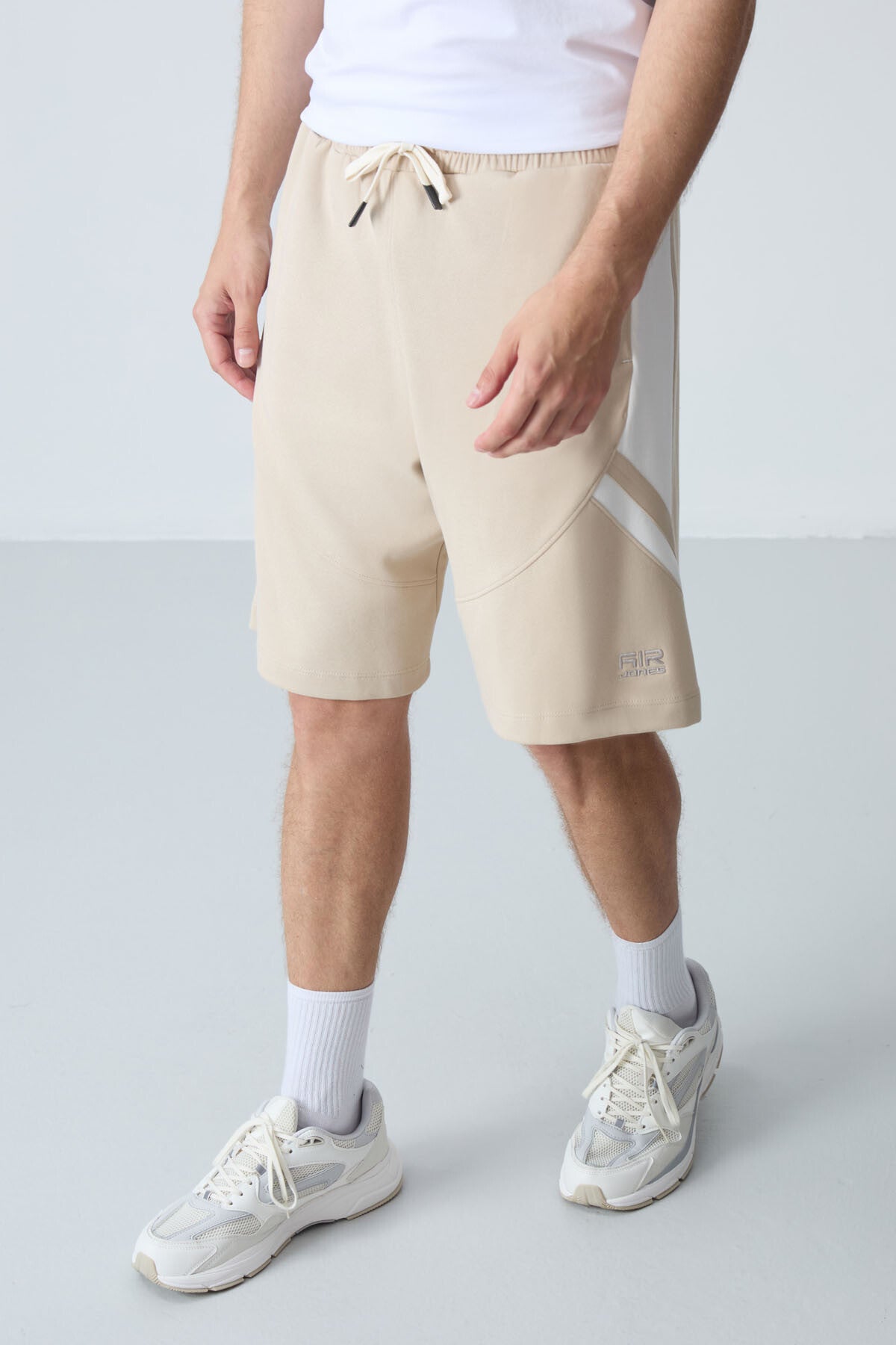 <tc>Short Basique Homme en Coton Épais à Texture Douce, Coupe Standard - 81281</tc>