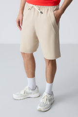 <tc>Short Basique Homme en Coton Épais à Texture Douce, Coupe Standard - 81278</tc>