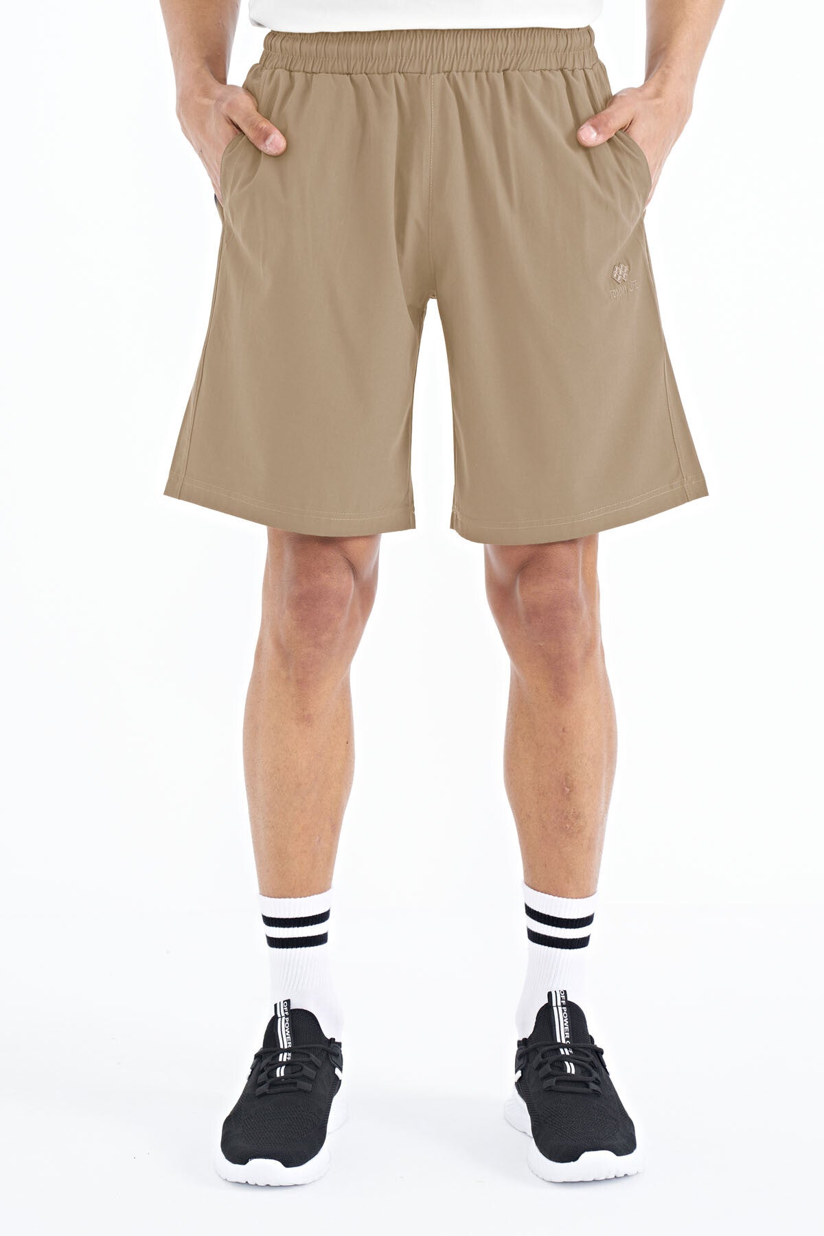 <tc>Short pour homme avec poches latérales et taille élastiquée - 81238</tc>