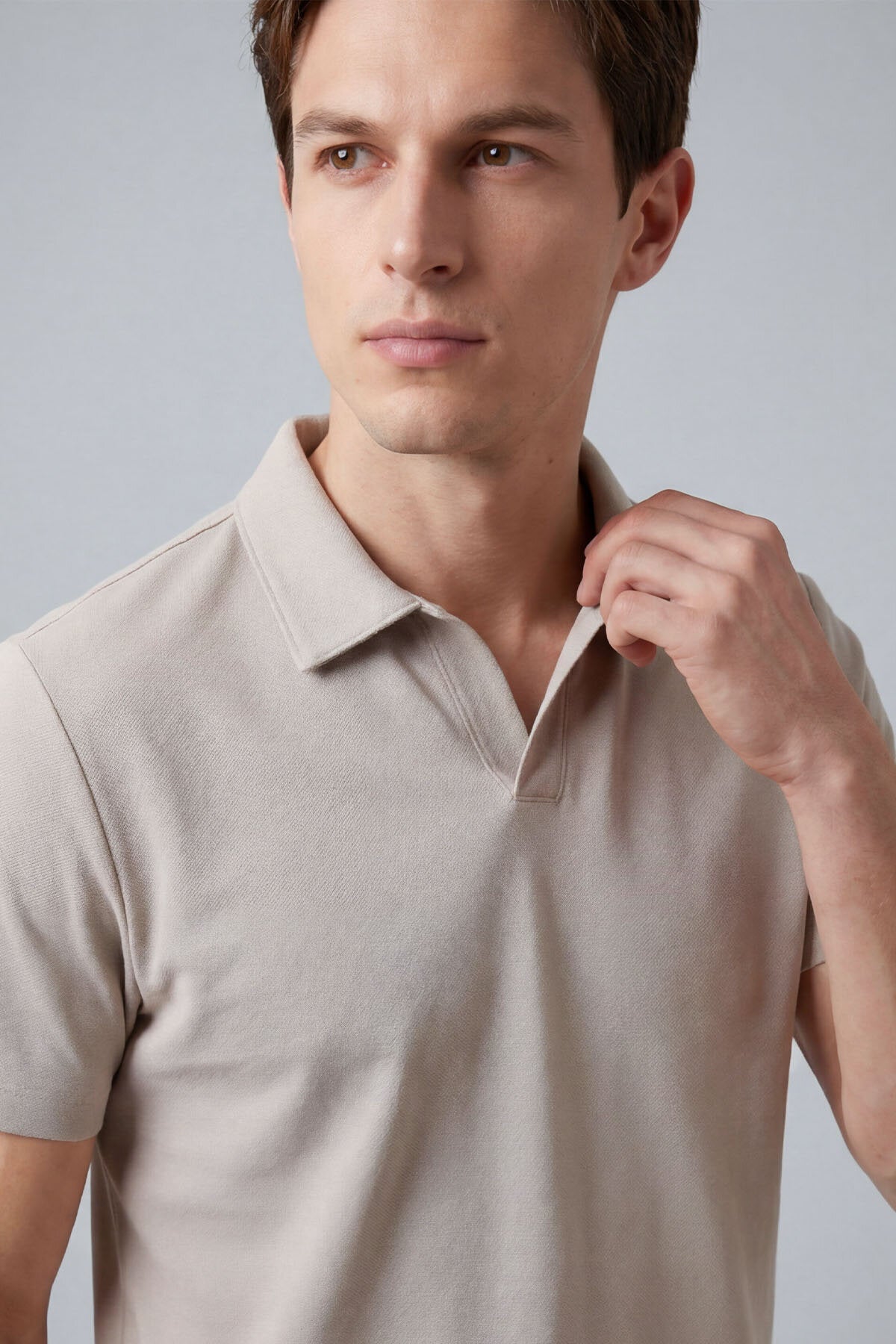 Polo homme à texture douce – coupe confortable et style moderne - 88496