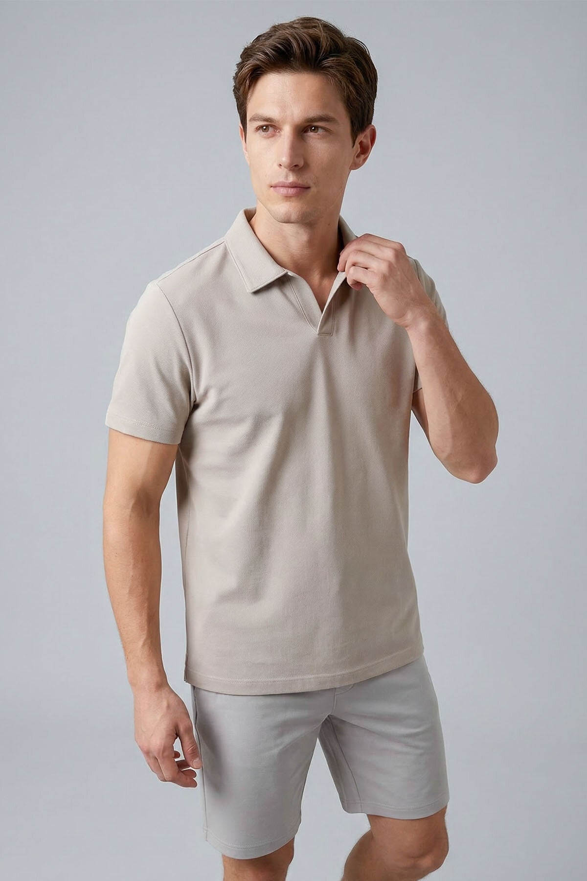 Polo homme à texture douce – coupe confortable et style moderne - 88496