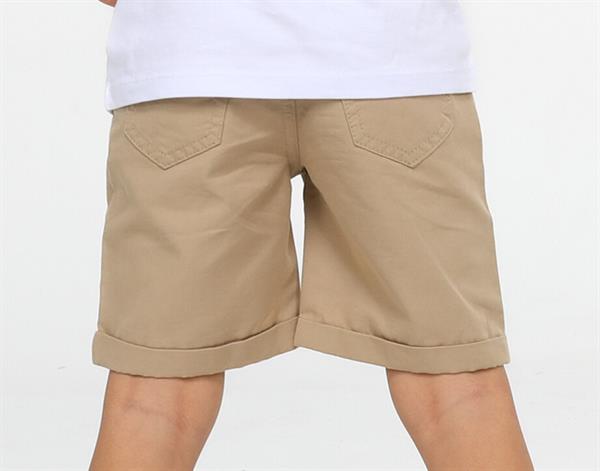 short pour garçon en toile