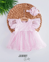 bellaqio tüllü bandanali elbise set - Justyol