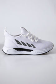 yüksek tabanli bağcikli fileli nefes alan erkek spor ayakkabi - 89130 - Justyol