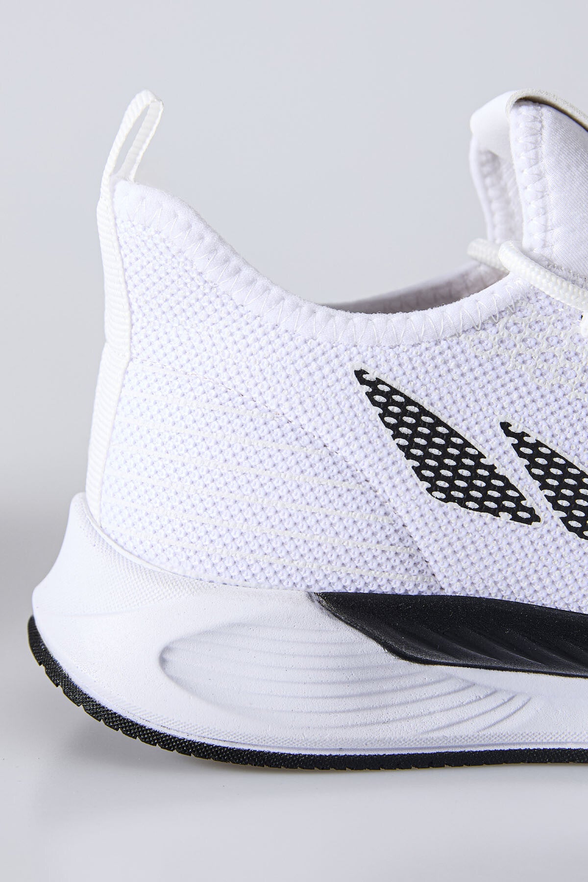 yüksek tabanli bağcikli fileli nefes alan erkek spor ayakkabi - 89130 - Justyol