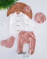 beyzade muslin 5 piece newborn set