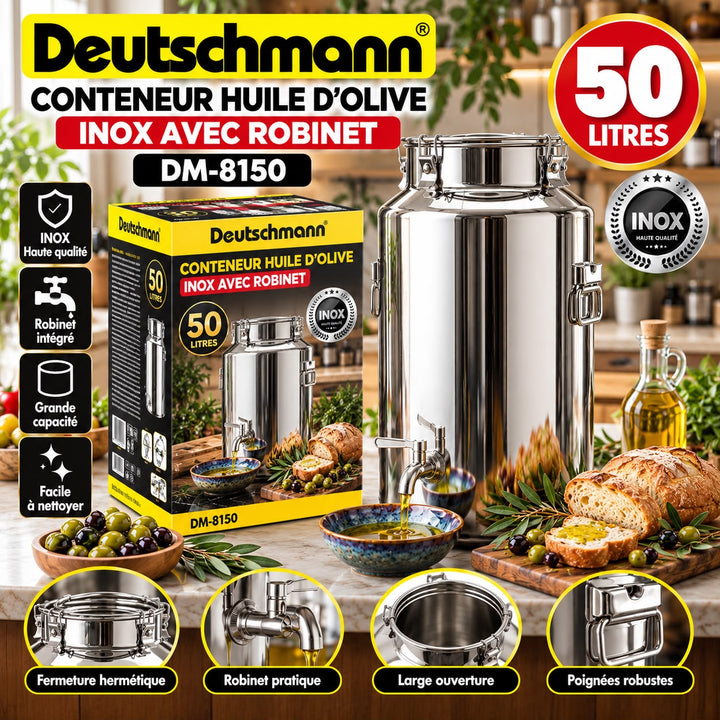 CITERNE A HUILE 50L DEUTCHMAN