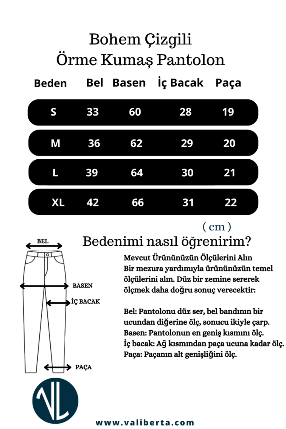 bohem çizgili örme kumaş erkek pantolon - Justyol