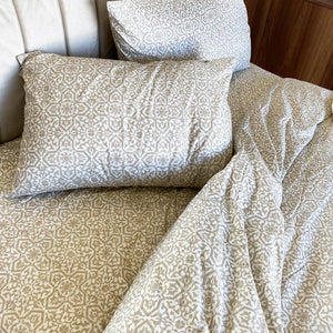 Housse parure de Lit imprimés - 4 Pièces Maison good and well