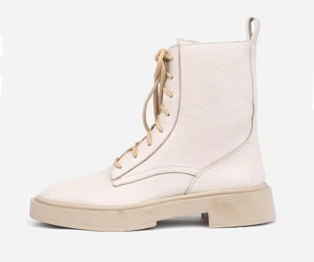 Bottines Femme à Lacets Semelle Épaisse  – op210